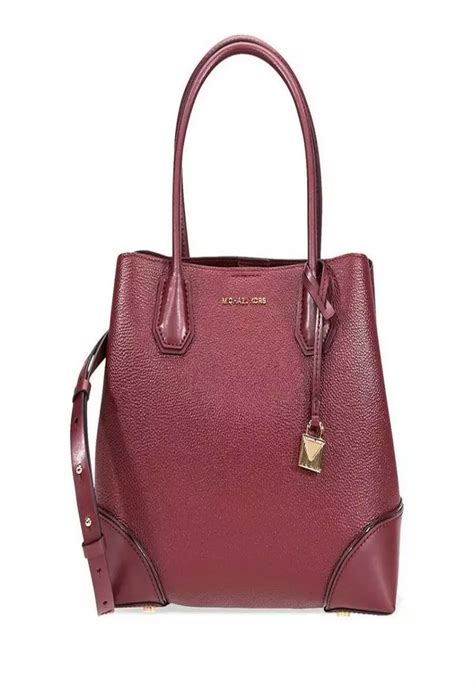 michael kors mercer gallery small oxblood|Michael Kors.